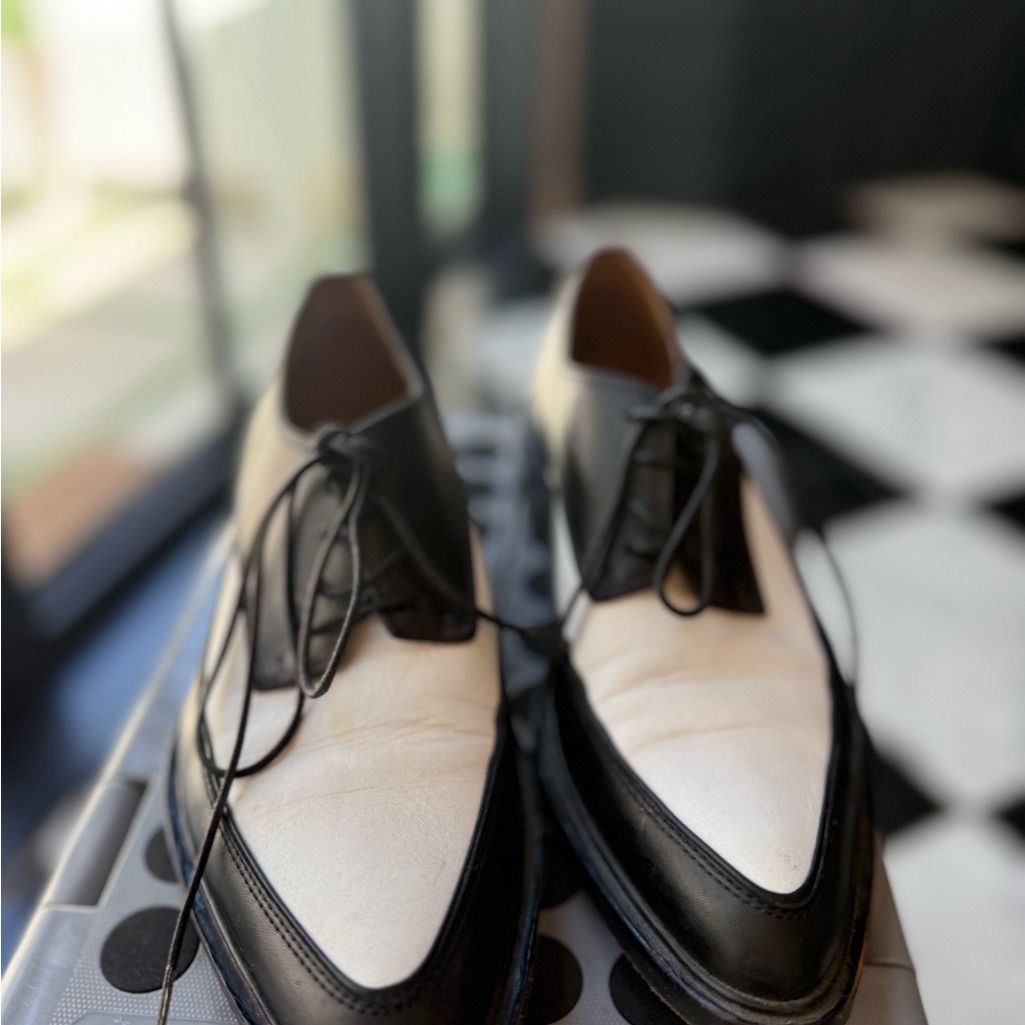 Givenchy Black & White Oxfords